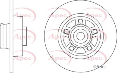 Brake Disc APEC DSK2457