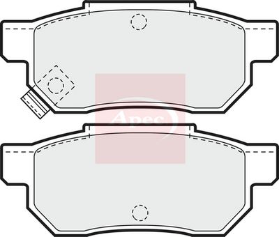 APEC Brake Pad Set, disc brake PAD611