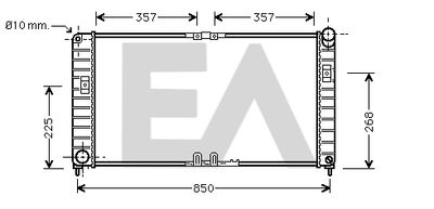 EACLIMA 31R54110 Радиатор охлаждения двигателя  для OPEL SINTRA (Опель Синтра)