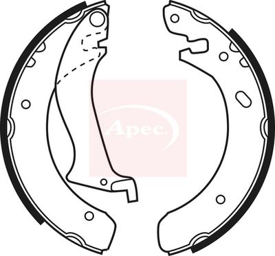 APEC Brake Shoe Set SHU593