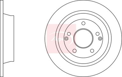 APEC Brake Disc DSK3530