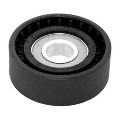 Įtempiklio skriemulys, V formos rumbuotas diržas