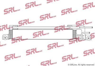 Chladič oleje, automatická převodovka SRLine 3251L8-1