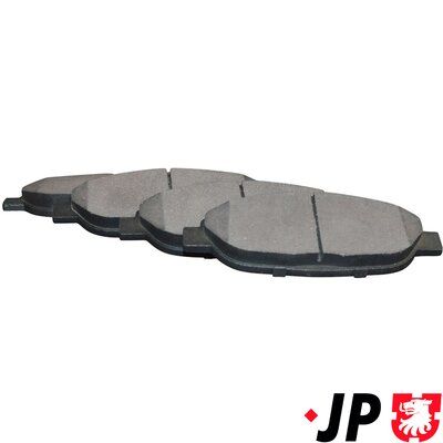 Sada brzdových destiček, kotoučová brzda JP GROUP 4163602710