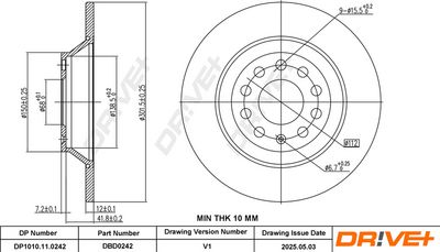 DISC FRANA DR!VE+ DP1010110242 2