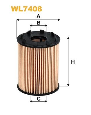 FILTRU ULEI WIX FILTERS WL7408