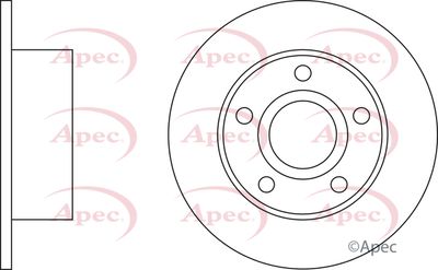 Brake Disc APEC DSK193