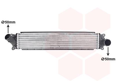 INTERCOOLER COMPRESOR VAN WEZEL 82014727