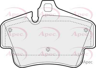 Brake Pad Set APEC PAD1628