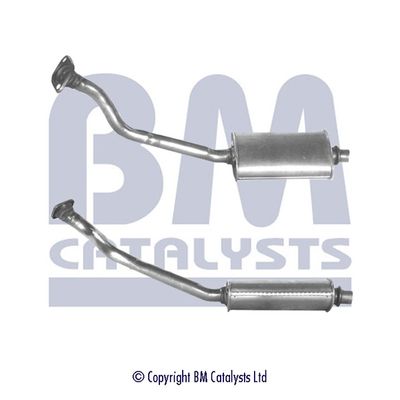 Exhaust Pipe BM Catalysts BM70366