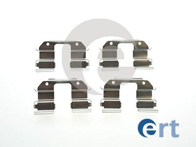 Комплектующие, колодки дискового тормоза ERT 420075 для CHEVROLET SPARK