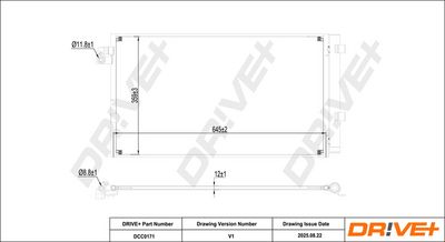 Skraplacz, klimatyzacja DR!VE+ DCC0171