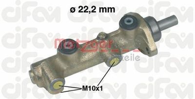 METZGER 202-127 Головний гальмівний циліндр 