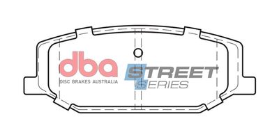 DBA Australia DB403SS Тормозные колодки и сигнализаторы  для SUZUKI SJ413 (OS) 1.3 (SJ413)