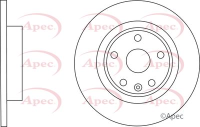 Brake Disc APEC DSK2756