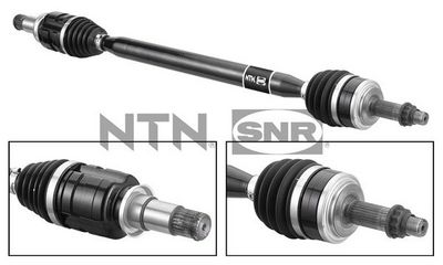 полуоска SNR