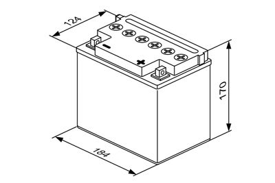 BATERIE DE PORNIRE BOSCH 0092M4F520 4