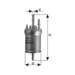 Filtr paliwa PZL FILTERS FPW35
