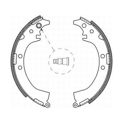 Remschoen past: DAIHATSU TERIOS  TOYOTA CAMI, CAMRY, COROLLA, CORONA, HIACE / COMMUTER V, HIACE IV, ISIS, LITEACE, NOAH/VOXY, RAV 4 I, RAV 4 II 1.3-2.5D 09.79-