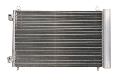 A/C condensator (met droger) past: PEUGEOT 206 1.6D 05.04-
