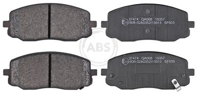 Brake Pad Set, disc brake 37474