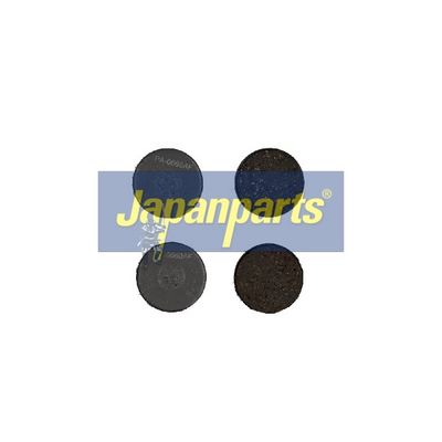 JAPANPARTS Stabdžių trinkelių rinkinys, diskinis stabdys