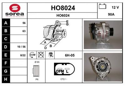 GENERATOR SNRA HO8024
