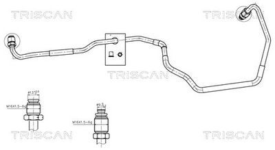 Hydraulikschlauch, Lenkung
