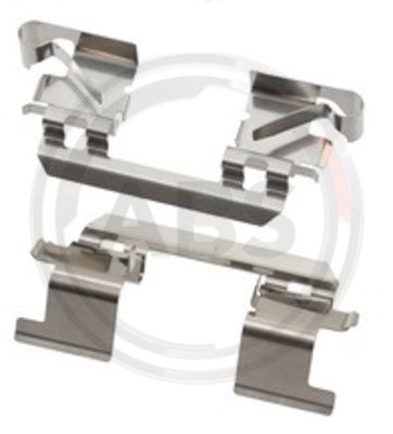Комплектующие, колодки дискового тормоза A.B.S. 1811Q для HONDA CR-Z