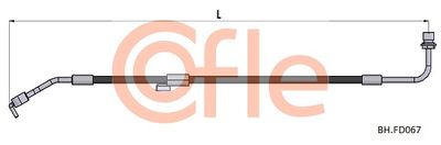 Тормозной шланг COFLE 92.BH.FD067 для FORD TRANSIT