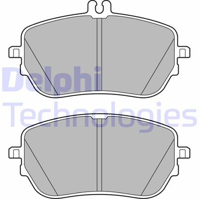 Bromsbeläggssats, skivbroms DELPHI LP3485