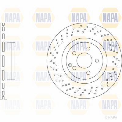 Brake Disc NAPA NBD5826