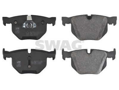 комплект спирачно феродо, дискови спирачки SWAG 20 91 6633