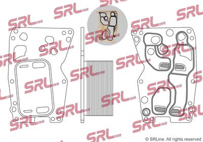 Oil cooler, engine oil