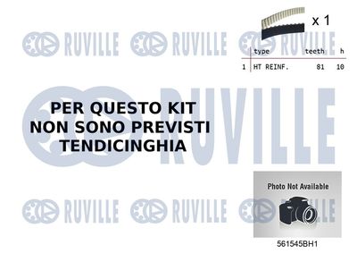 SET POMPA APA + CUREA DINTATA RUVILLE 55B0043 1