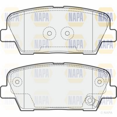 Brake Pad Set NAPA NBP1595