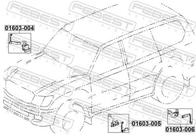 SENZOR REGLARE FARURI FEBEST 01603004 1
