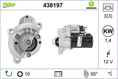 стартер VALEO 438197