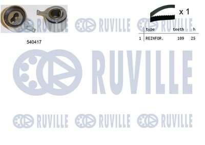 Комплект ремня ГРМ RUVILLE 550331 для CHEVROLET MATIZ