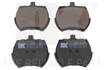Комплект тормозных колодок, дисковый тормоз NK 229900 для ROVER MINI