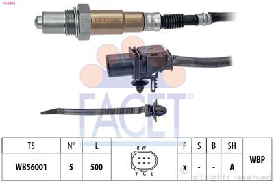 Sonda lambda FACET 10.8405