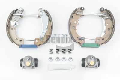 Комплект тормозных колодок BENDIX Braking BXK2033 для CITROËN AX