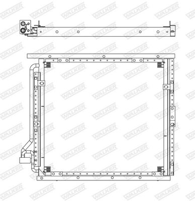 CONDENSATOR CLIMATIZARE WALKER WCD00307 7