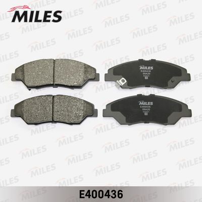 Комплект тормозных колодок, дисковый тормоз MILES E400436 для KIA RETONA