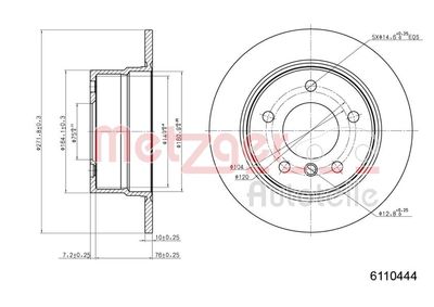 DISC FRANA METZGER 6110444