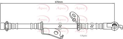 APEC Brake Hose HOS4178