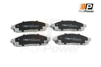 stabdžių trinkelių rinkinys, diskinis stabdys 1B1280 ProfiPower