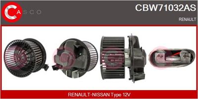 VENTILATOR HABITACLU CASCO CBW71032AS