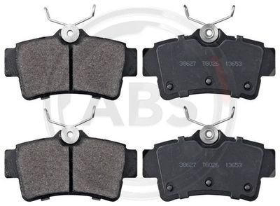 Zestaw klocków hamulcowych, hamulce tarczowe A.B.S. 38627