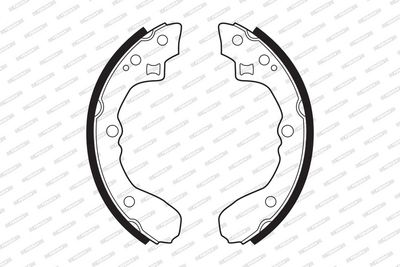 SET SABOTI FRANA FERODO FSB210 1
